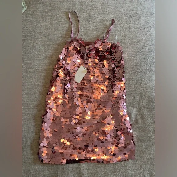 target pink sequin dress TargetMomof10 on LTK